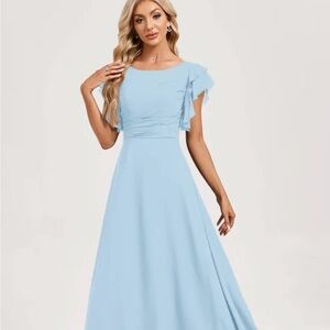 Blue Evening Gown